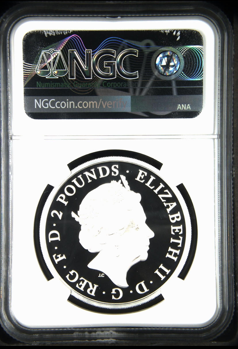 2020 Britannia 2 Pounds  coin collectible - Main Image 2