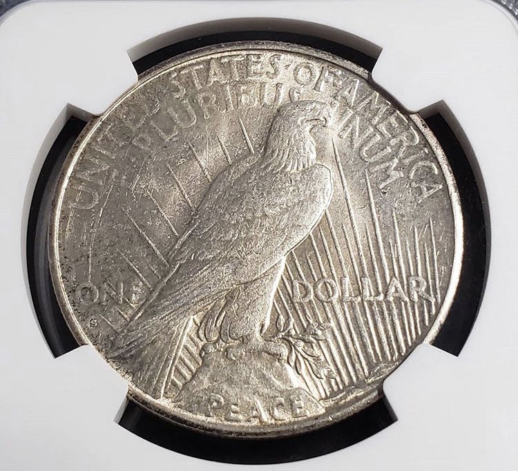 1935-S Peace Dollar  coin collectible - Main Image 2