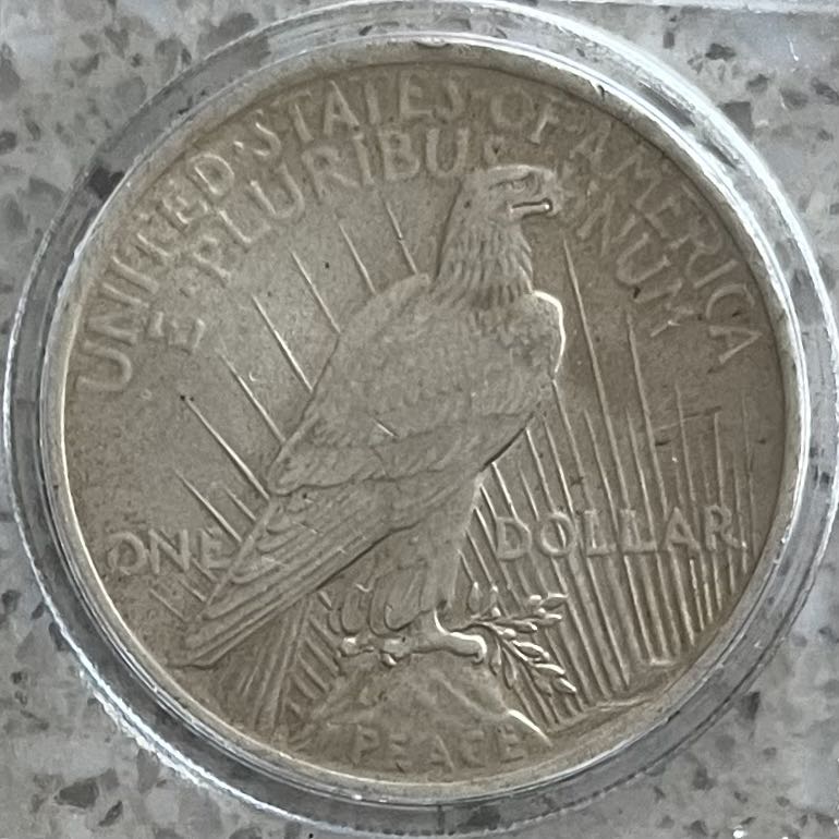 Peace Dollar  coin collectible - Main Image 2