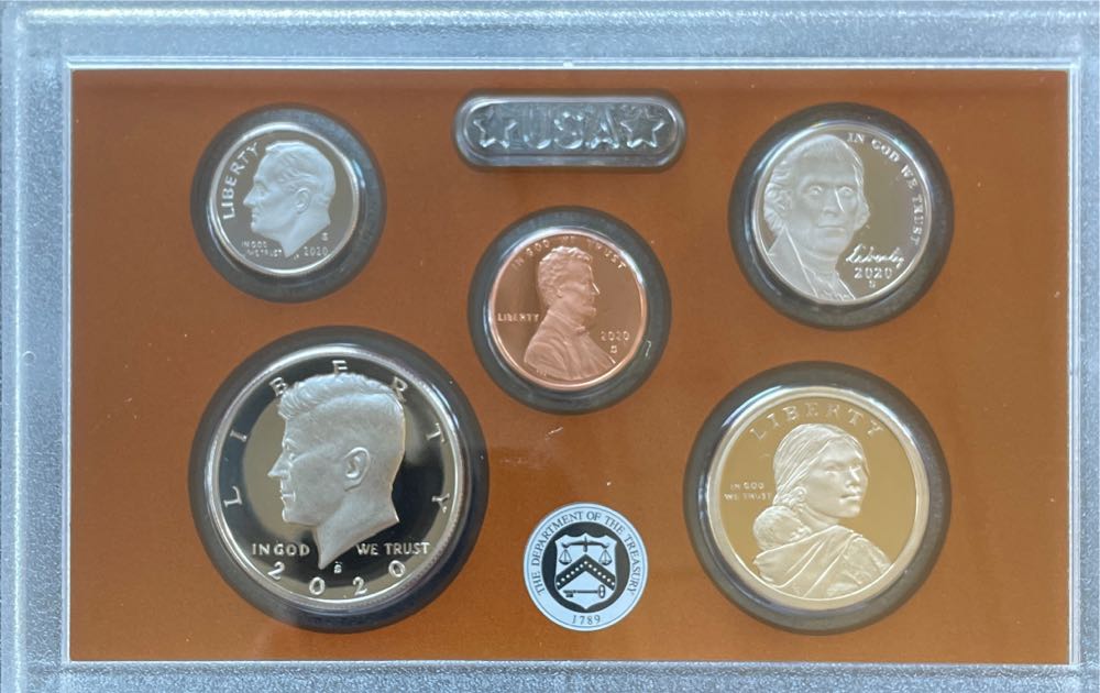 Standard 2020 U.S. Mint Proof Set  coin collectible [Barcode 704786160100] - Main Image 4