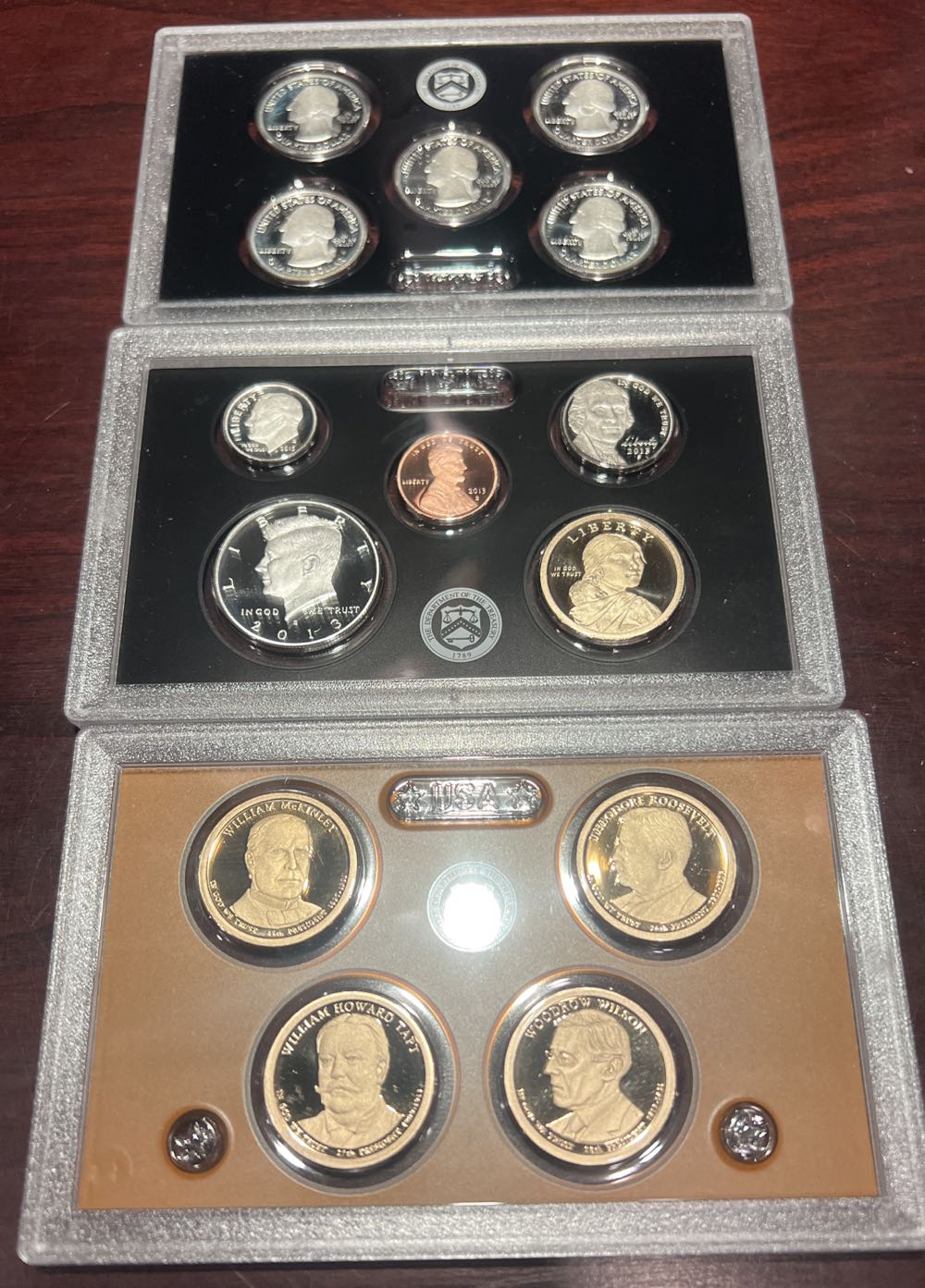 2013 U.S Mint Silver Proof Set  coin collectible [Barcode 704785470095] - Main Image 4