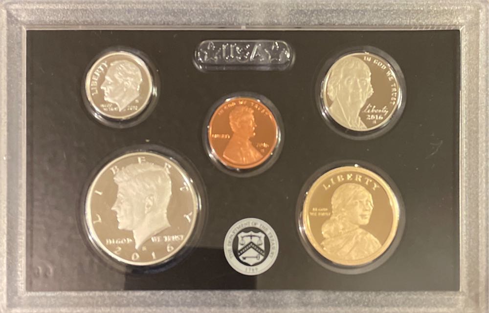 2016 United States Mint Silver Proof Set 2016  coin collectible [Barcode 704785851238] - Main Image 3