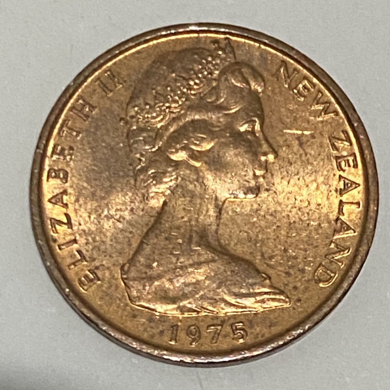 New Zealand One Cent Coin  coin collectible - Main Image 2