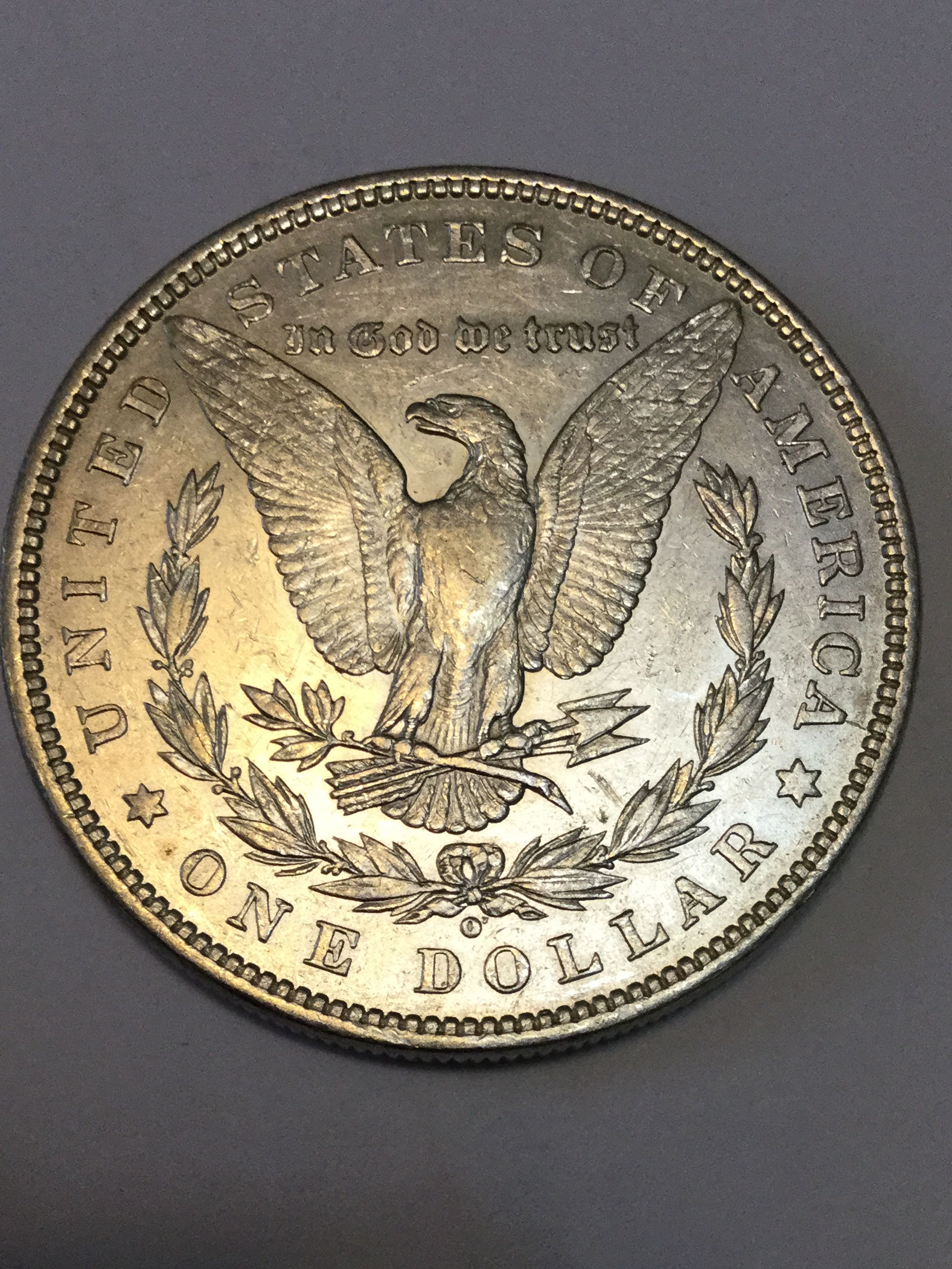 Dollar Morgan 1880 VF  coin collectible - Main Image 2