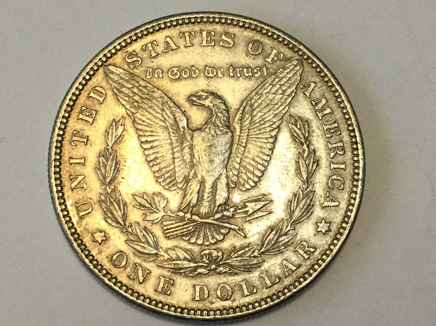 Dollar Morgan 1880 EF  coin collectible - Main Image 4