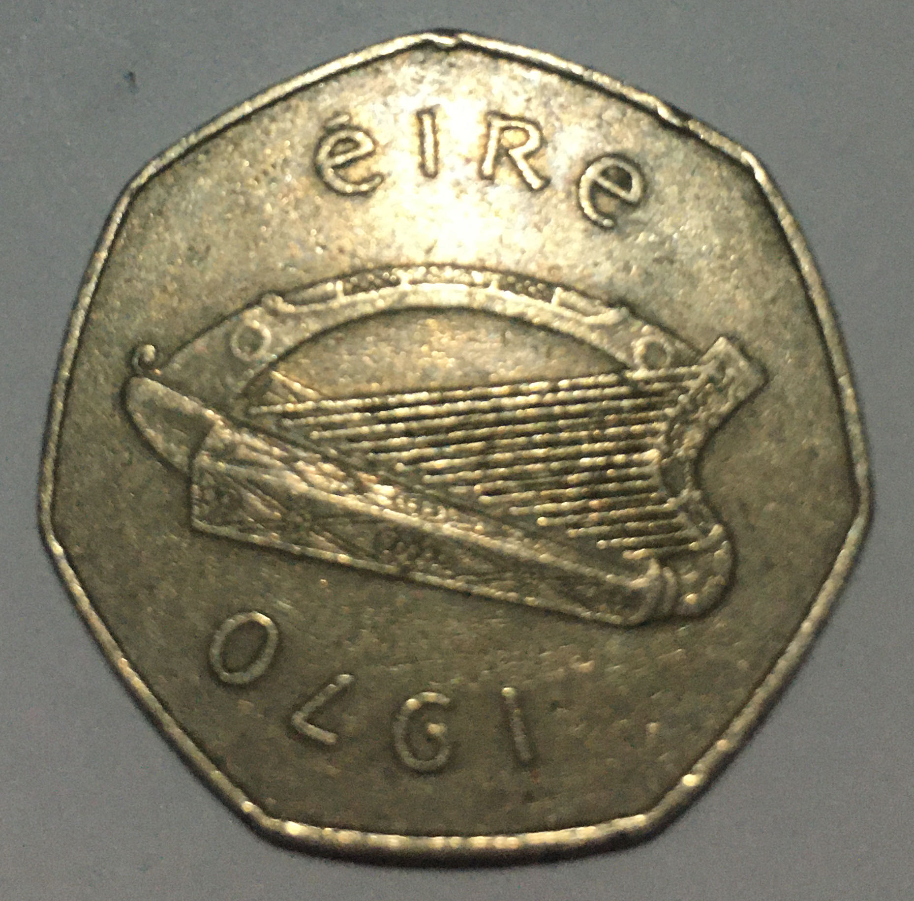 1970 50 Pence  coin collectible - Main Image 2