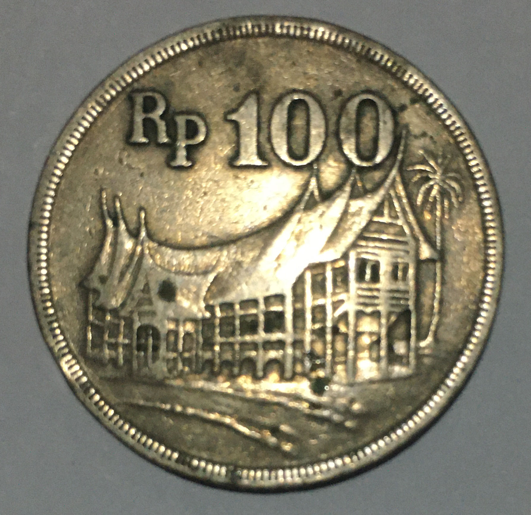 1973 100 Rupiah  coin collectible - Main Image 2