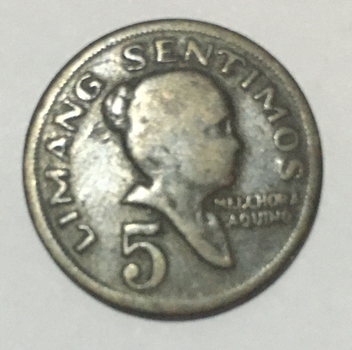 1970 5 Centavos   coin collectible - Main Image 1
