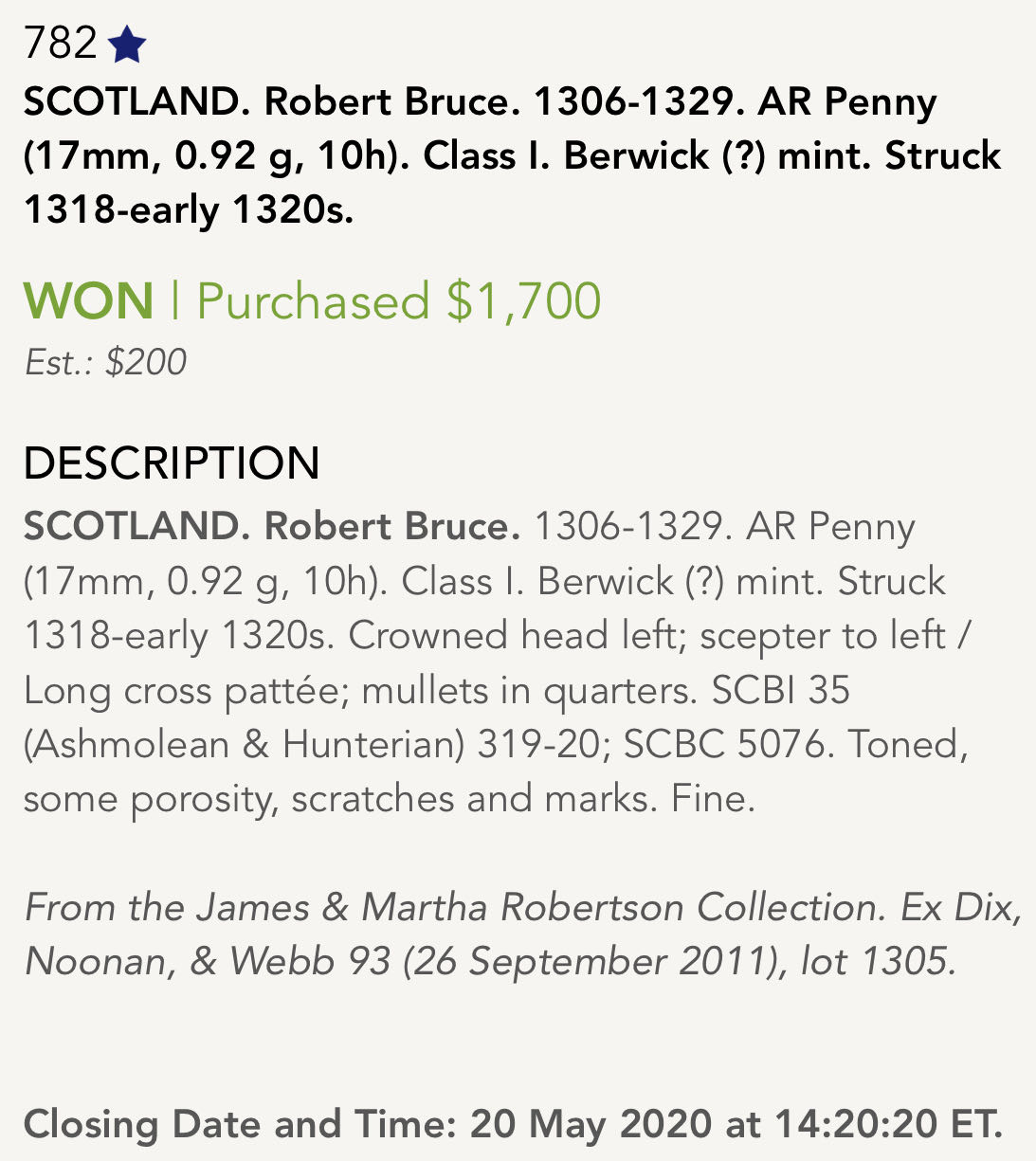 Scotland: Robert The Bruce  coin collectible - Main Image 3