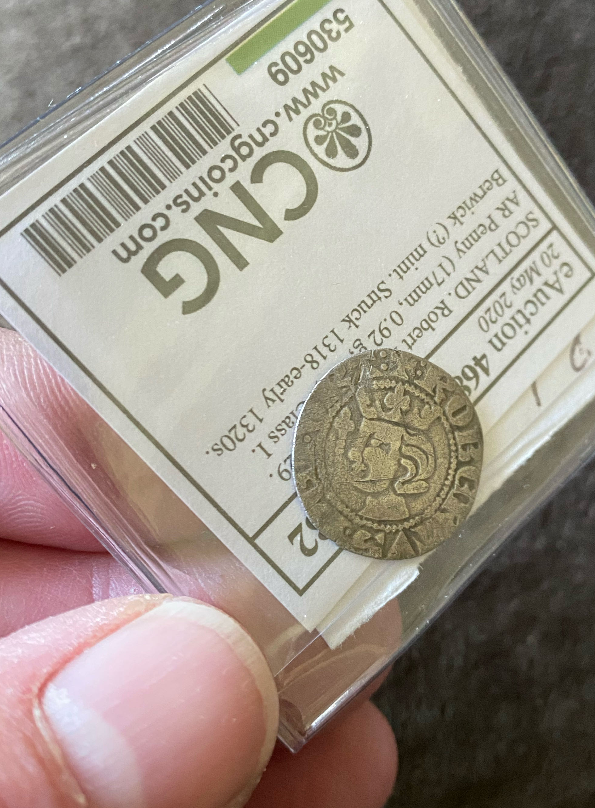 Scotland: Robert The Bruce  coin collectible - Main Image 4