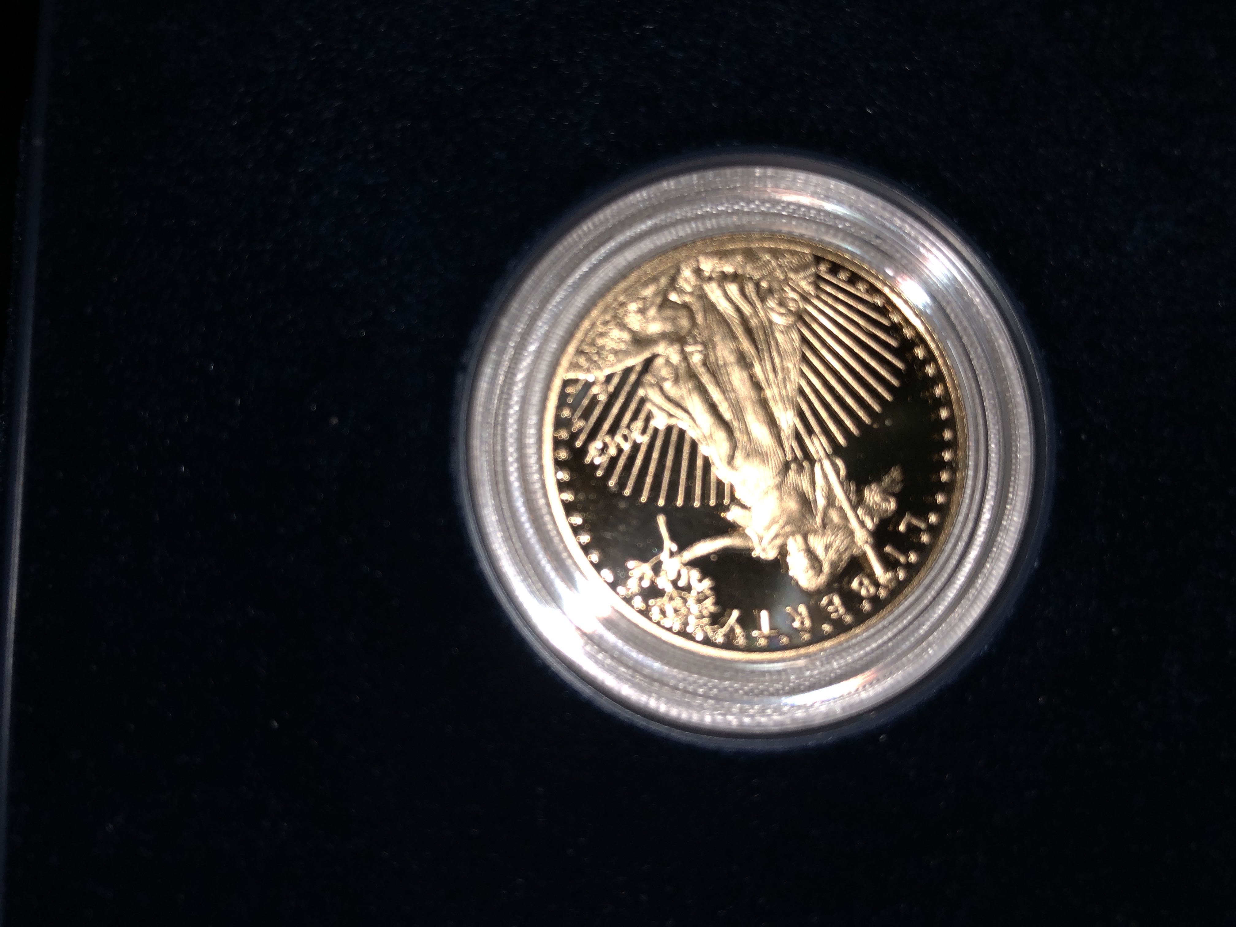 2013 One-Half Oz Proof gold Bullion  coin collectible [Barcode 704785470804] - Main Image 4