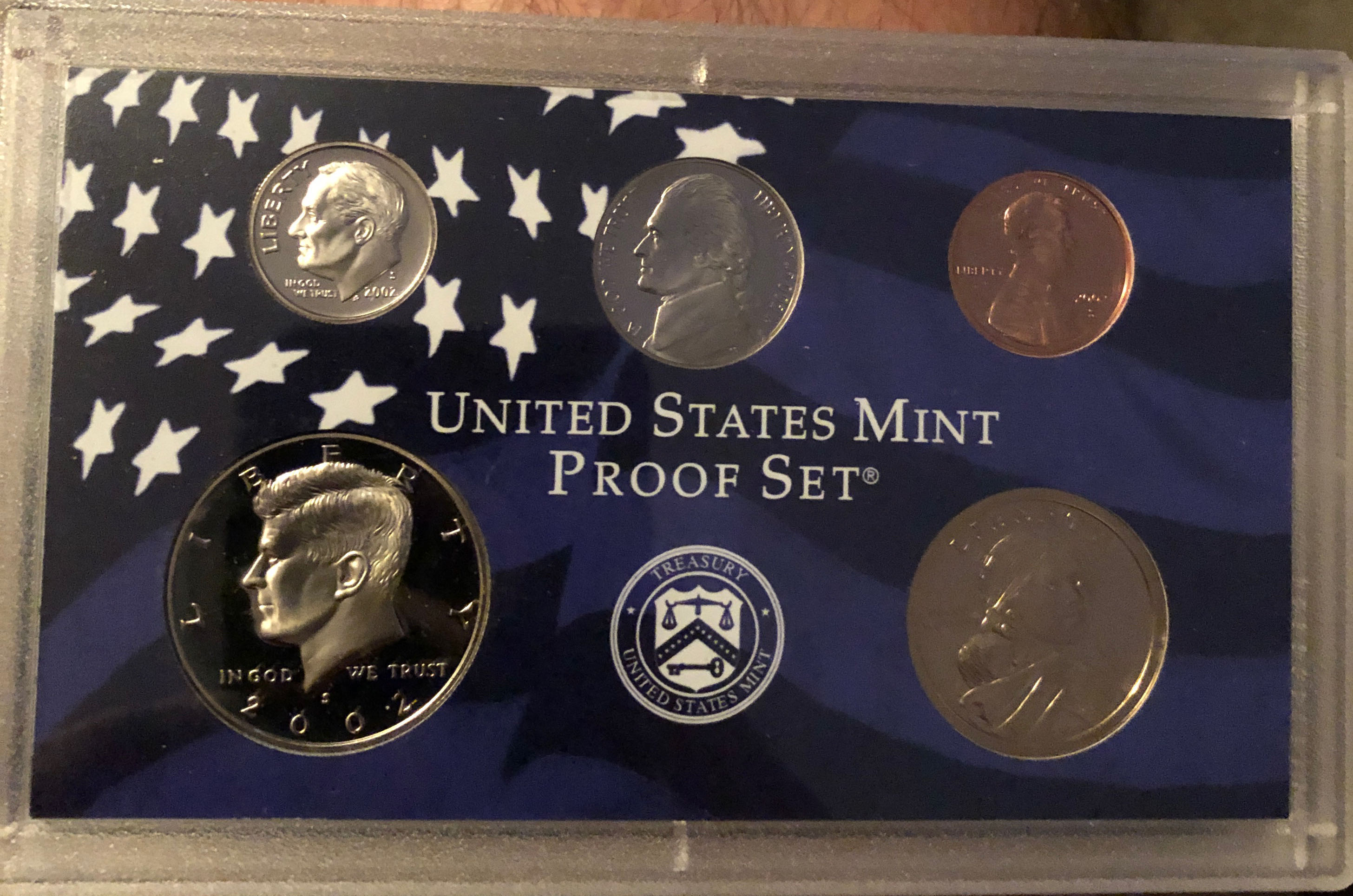 2002 United States Mint Proof Set 2002  coin collectible [Barcode 704785001060] - Main Image 3