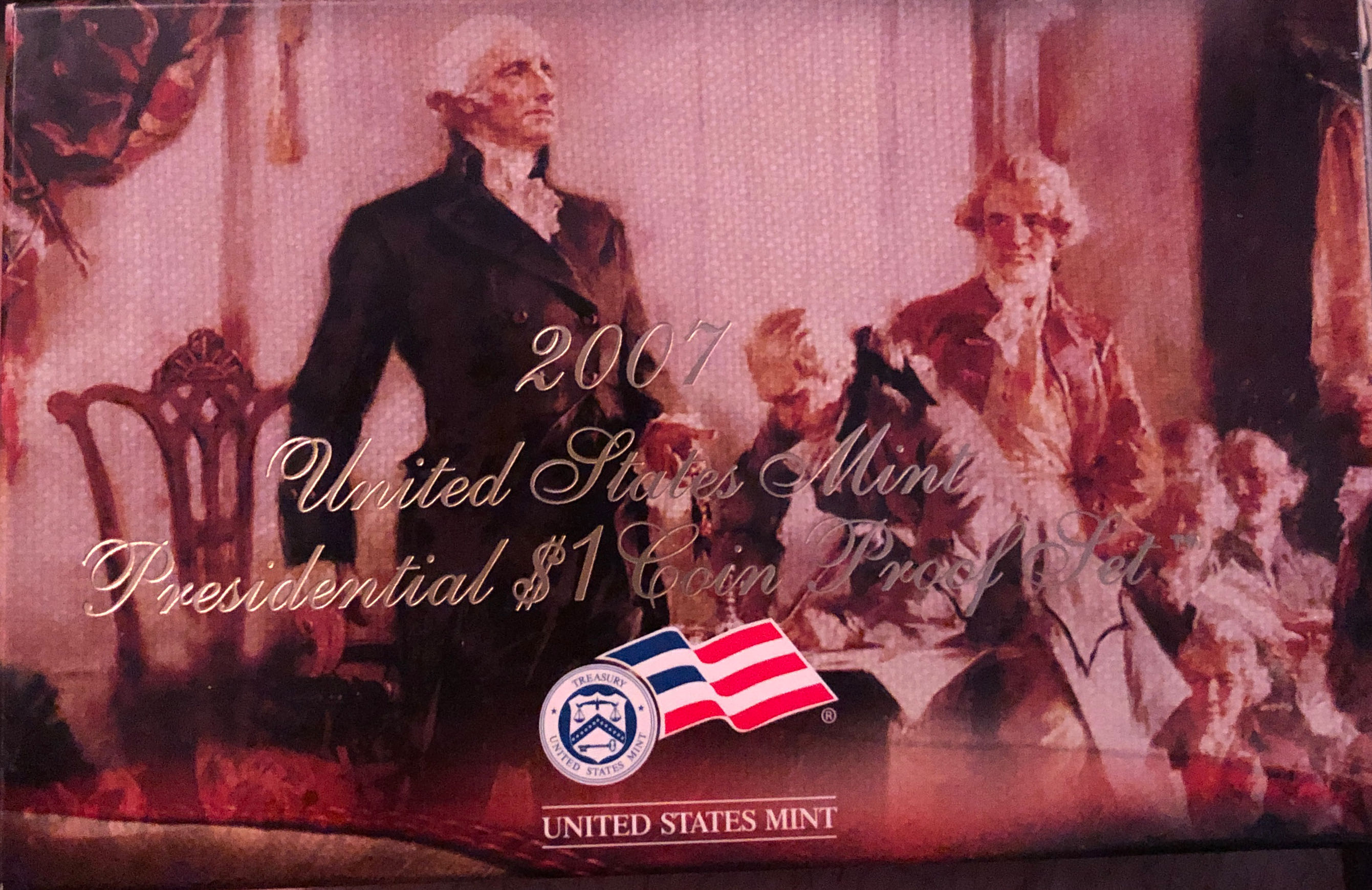 2007 United States Mint Proof Set 2007  coin collectible [Barcode 704785053557] - Main Image 3