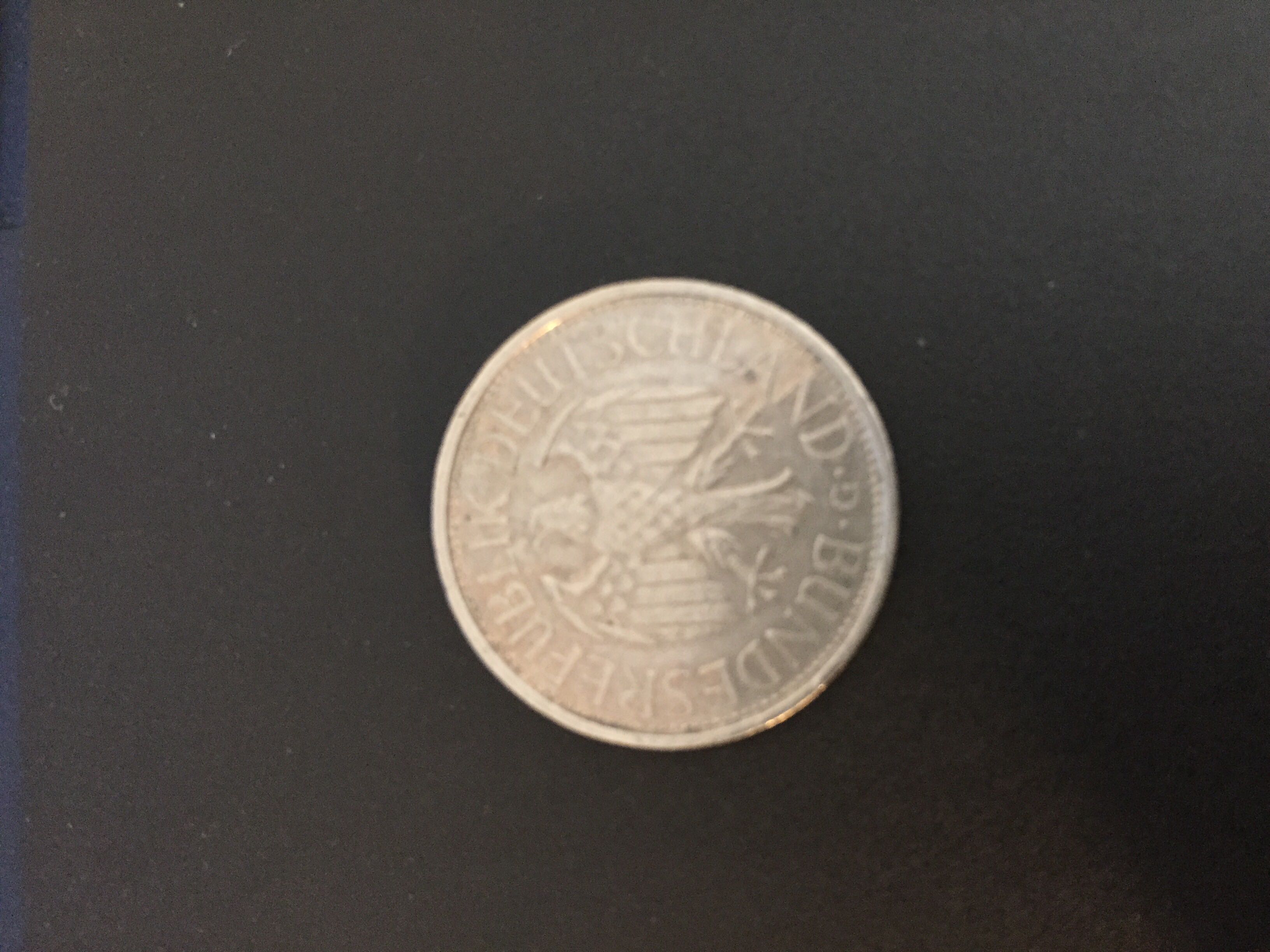 German 1 Deutsche Mark  coin collectible - Main Image 2