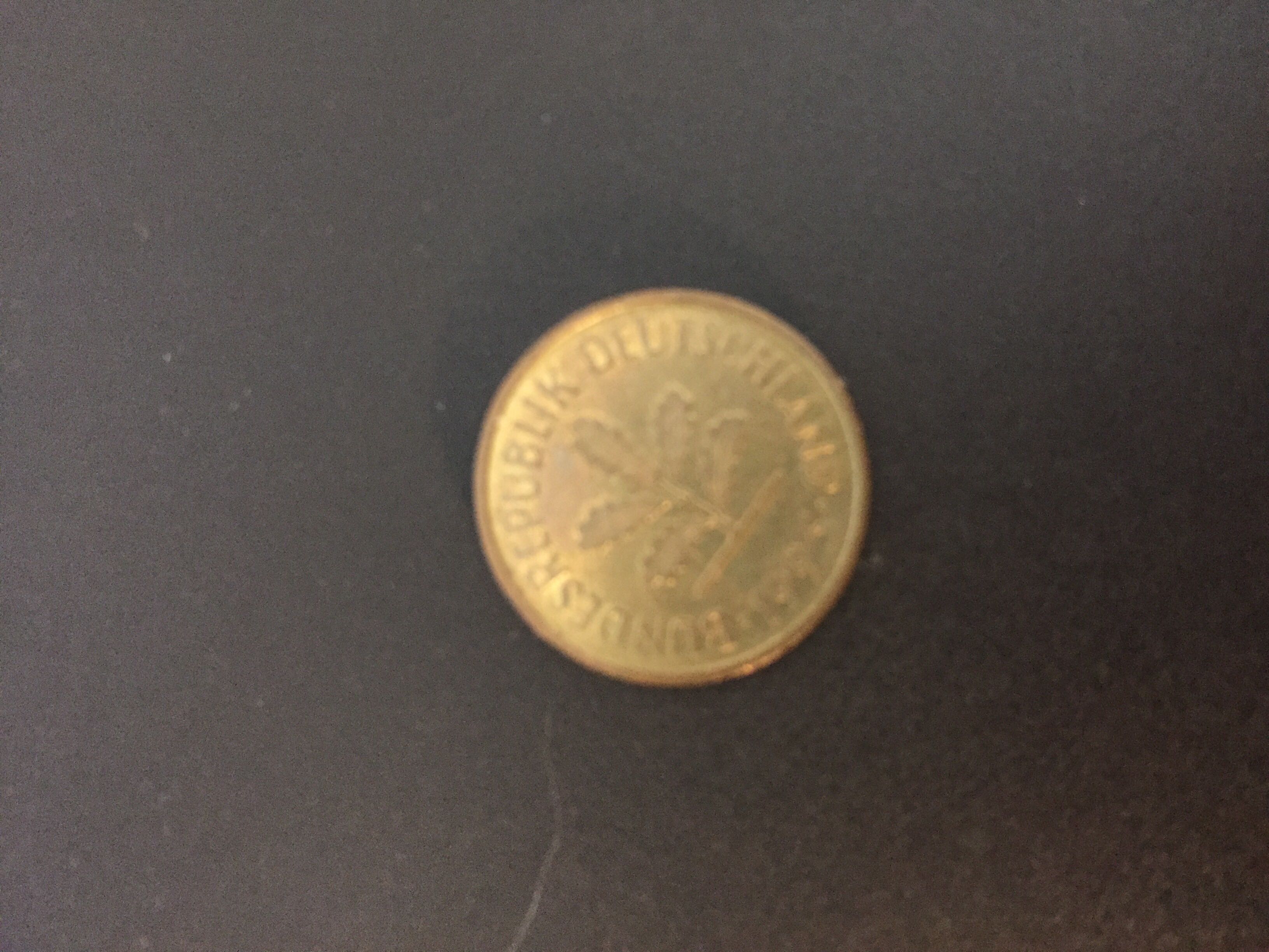 German 5 Pfennig  coin collectible - Main Image 2