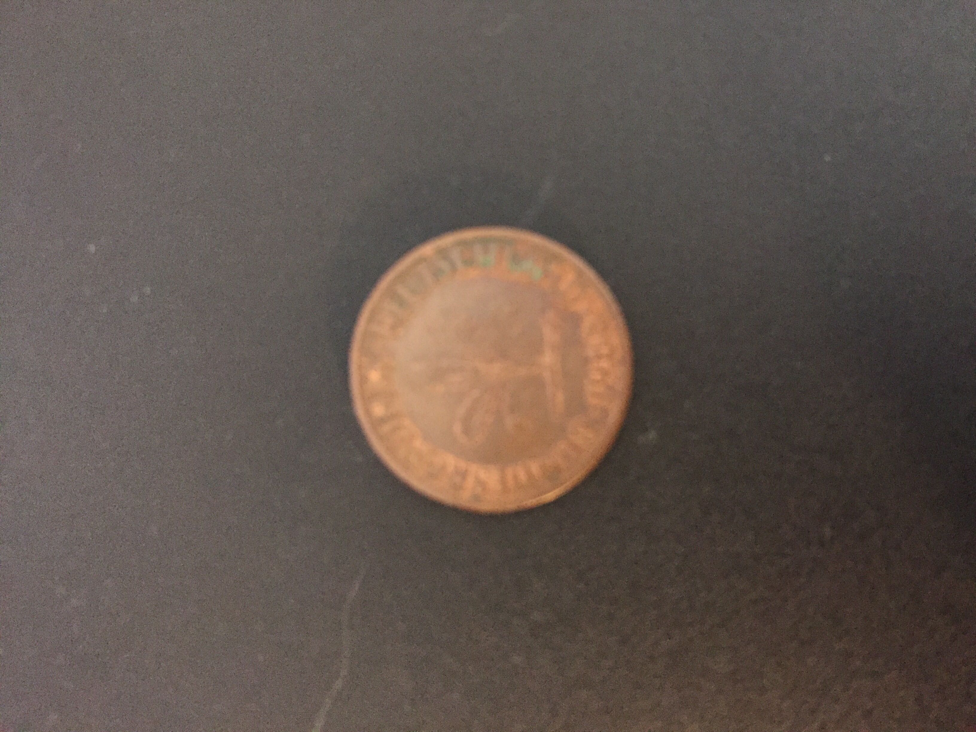 German 1 Pfennig  coin collectible - Main Image 2