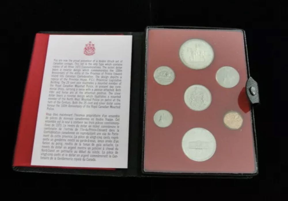 Canadian Proof Set 1973  coin collectible - Main Image 2