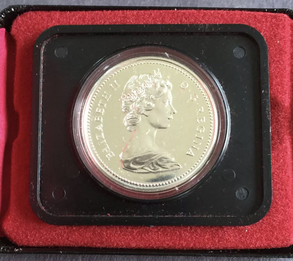 Canadian Proof Dollar 1974  coin collectible - Main Image 2