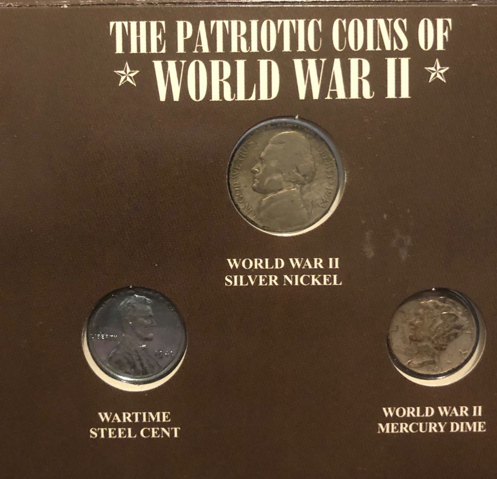 Patriotic Coins Of WWII  coin collectible - Main Image 2