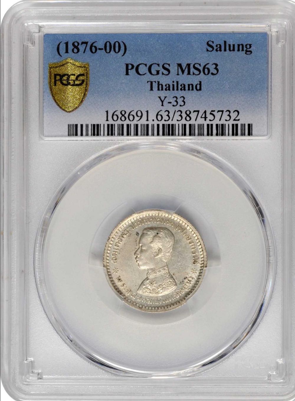 Thailand Rama V Salung  coin collectible - Main Image 4