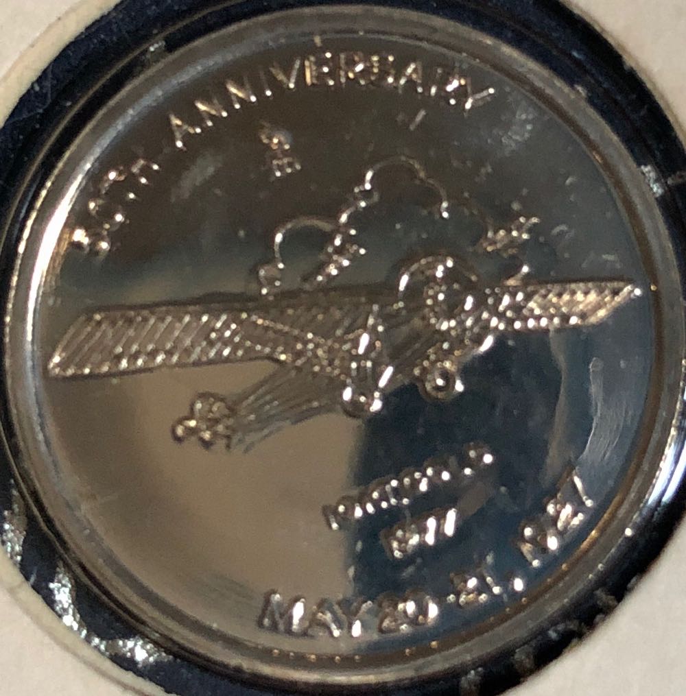 Charles A. Lindbergh Gold Piece  coin collectible - Main Image 4