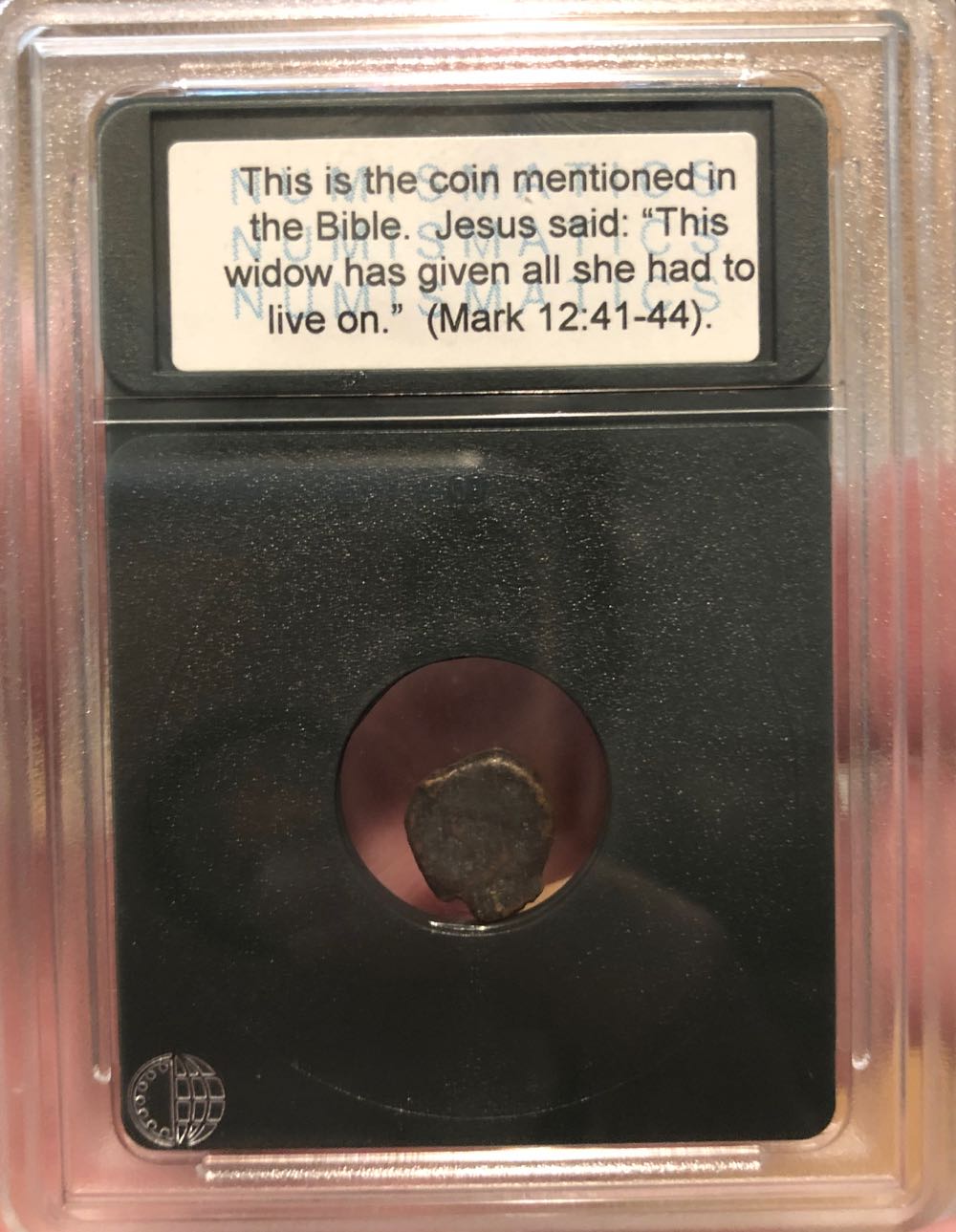 Widow’s Mite Small Bronze c. 50BC - 50AD  coin collectible - Main Image 2