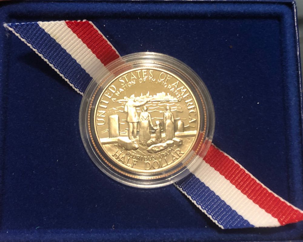 1986 S Statue Of Liberty Half Dollar  coin collectible - Main Image 2