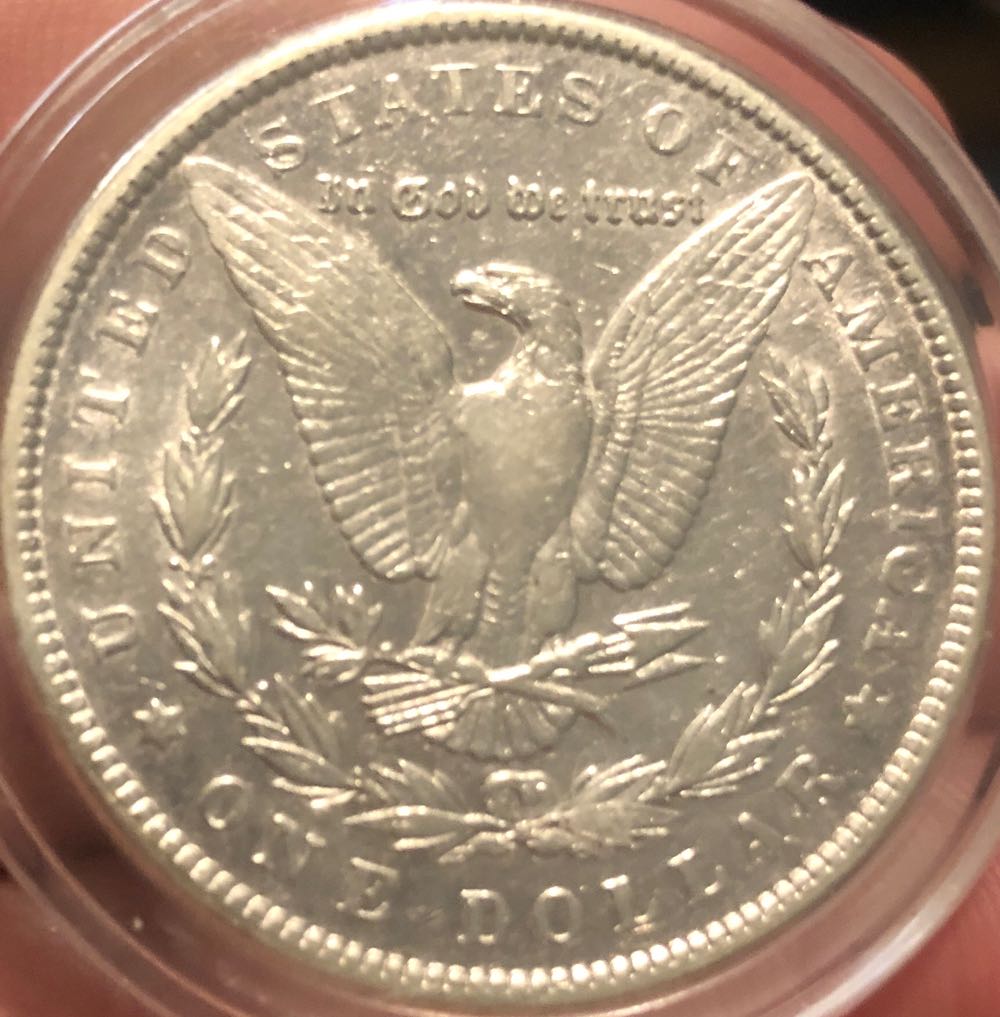 1889 P Morgan Silver Dollar  coin collectible - Main Image 2