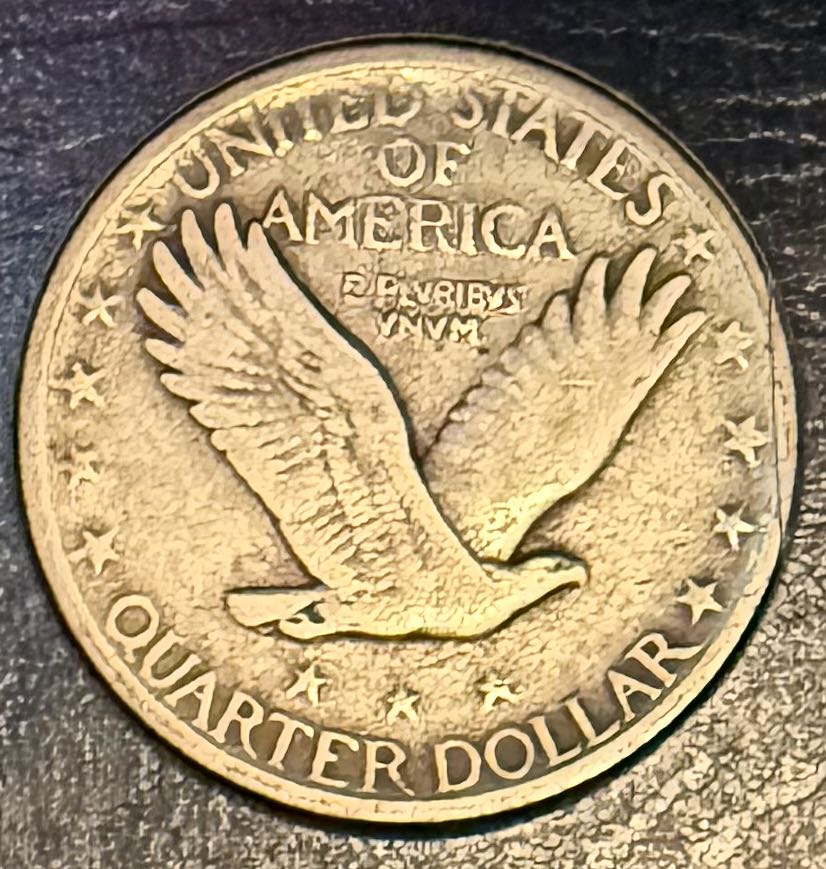 1920-S Standing Liberty Quarter  coin collectible - Main Image 2