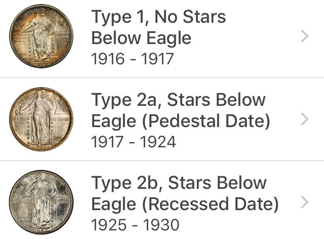 Standing Libery Quarter  coin collectible - Main Image 2