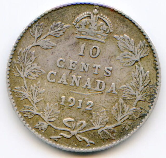 George V Ten Cent  coin collectible - Main Image 2