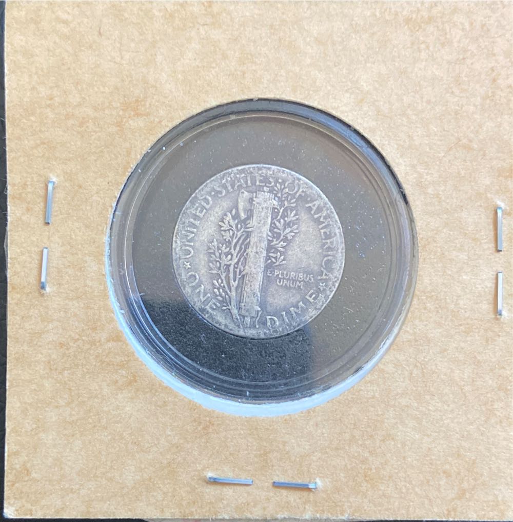 1939 Mercury Dime  coin collectible - Main Image 3