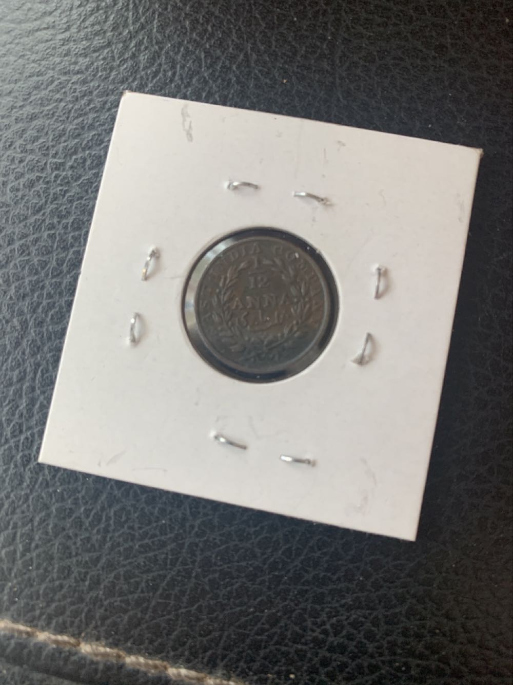 1835 1/12 Anna  coin collectible - Main Image 2