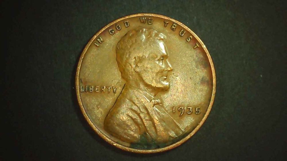 1935 Lincoln Wheat Ears Cent  coin collectible - Main Image 2