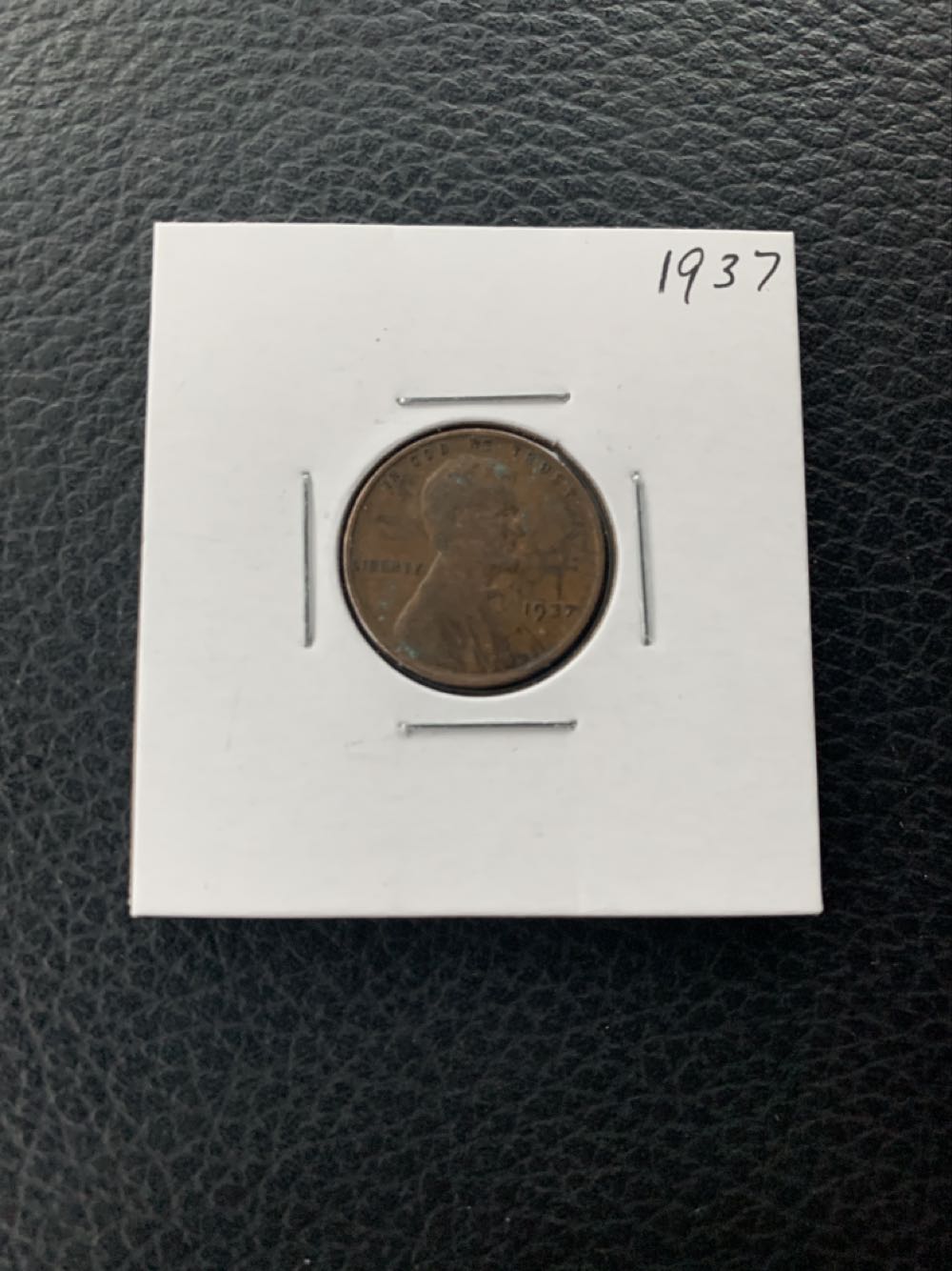 1937 Wheat Penny coin collectible - Main Image 1