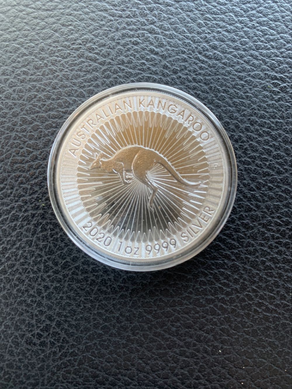 2020 Kangaroo Silver Dollar  coin collectible - Main Image 2