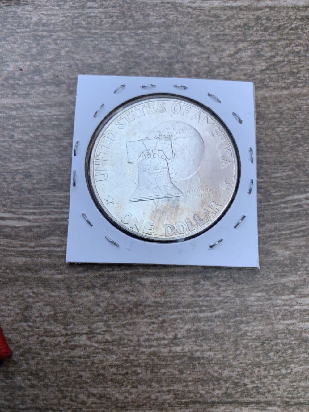 1976 Eisenhower Dollar S (Variety 1)  coin collectible - Main Image 2