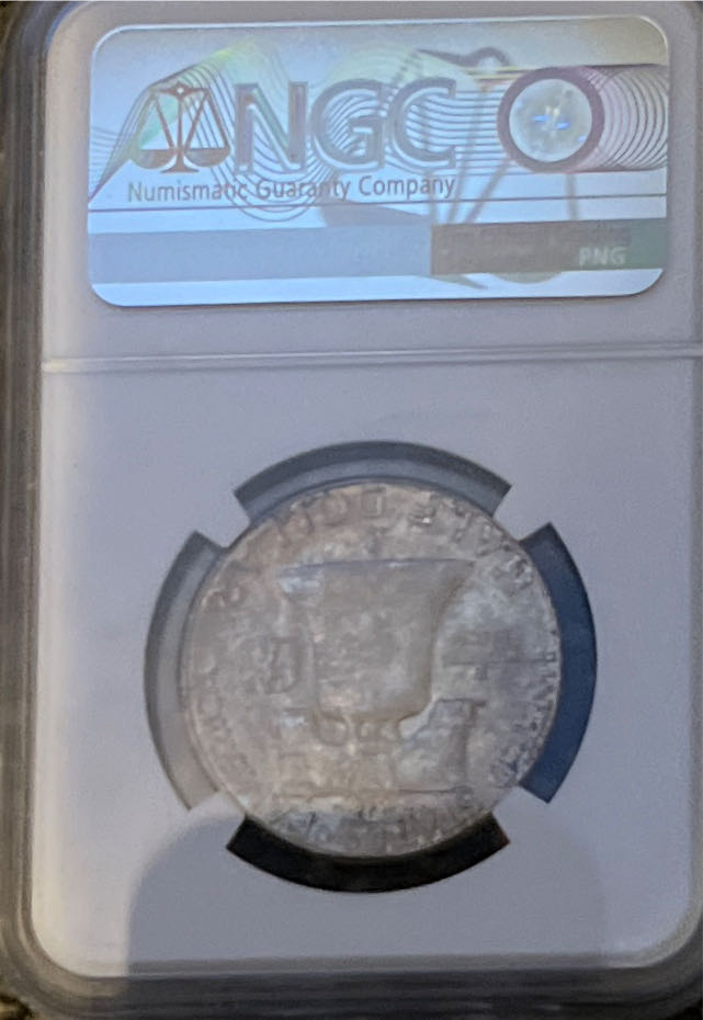 Franklin Half 1953-S  coin collectible - Main Image 2