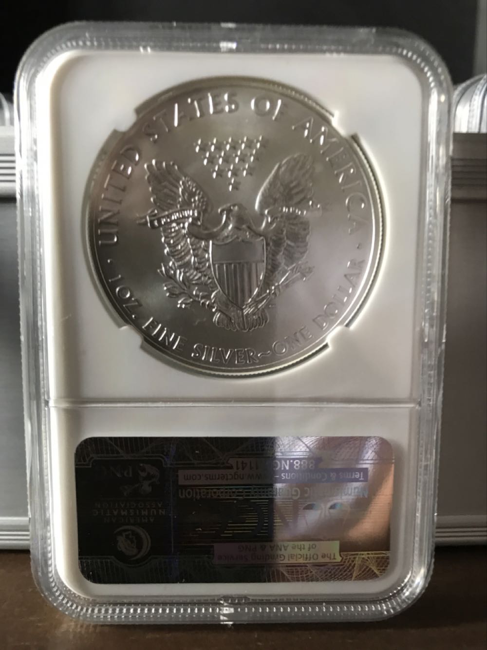 American Eagle  coin collectible [Barcode 71079370003856858039] - Main Image 2