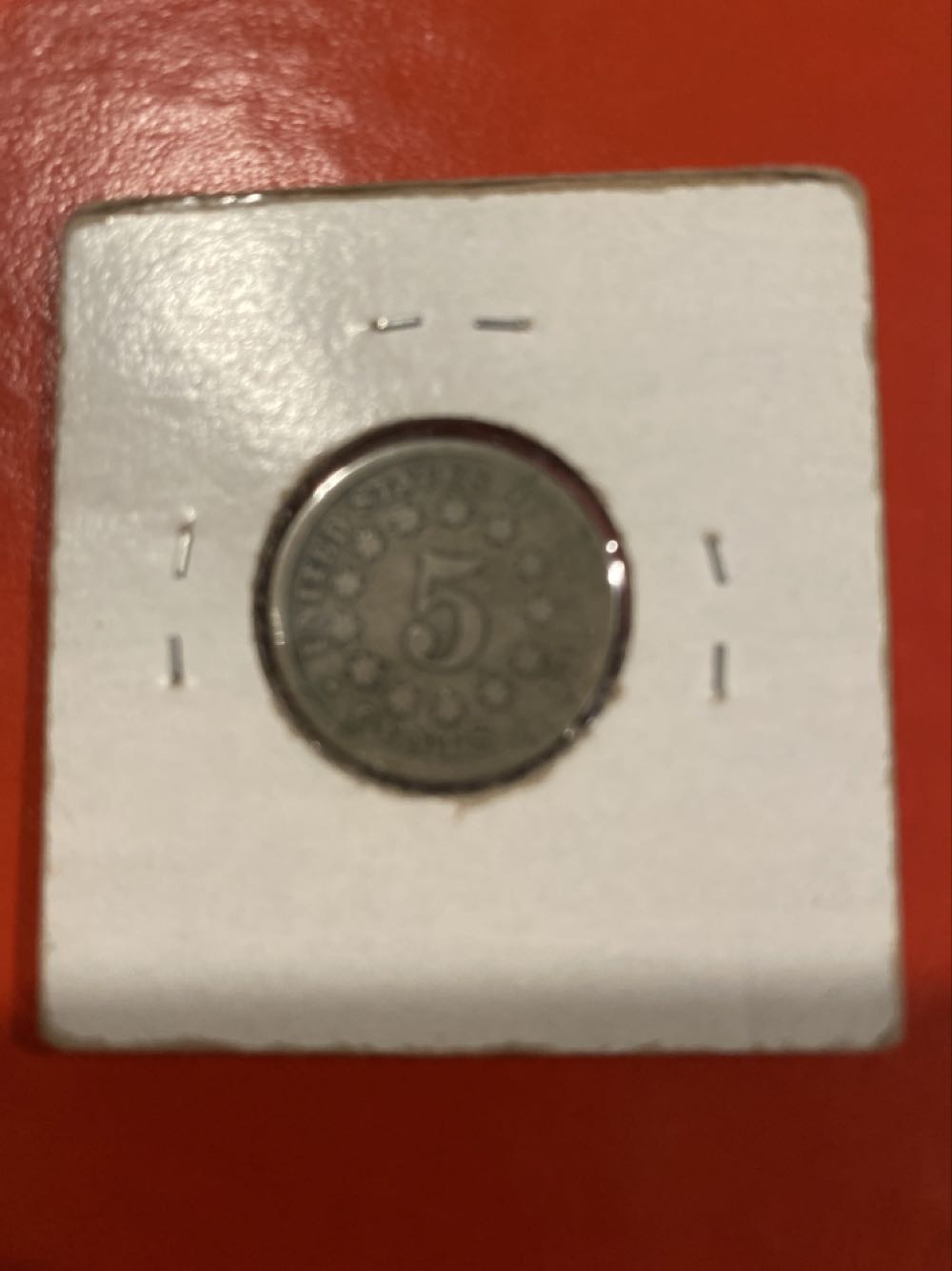 1869 Shield Nickel  coin collectible - Main Image 2