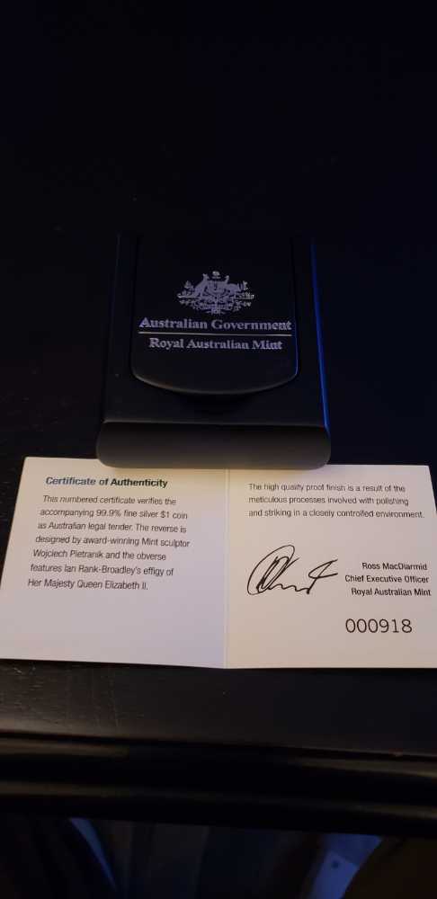 2017 Kangaroo At Sunset  coin collectible [Barcode 9314682105573] - Main Image 3