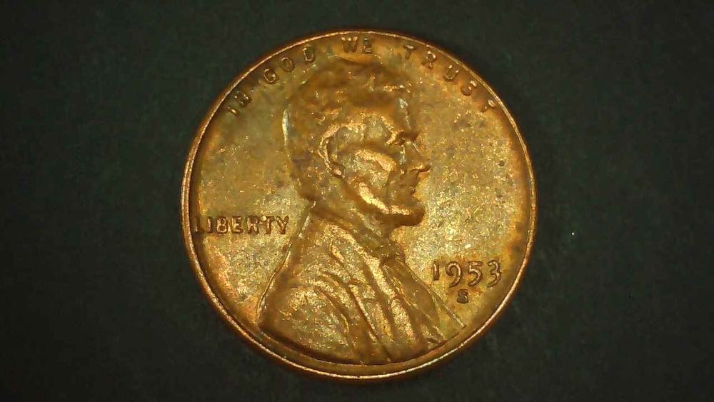 1953-S Lincoln Wheat Ears Cent  coin collectible - Main Image 2