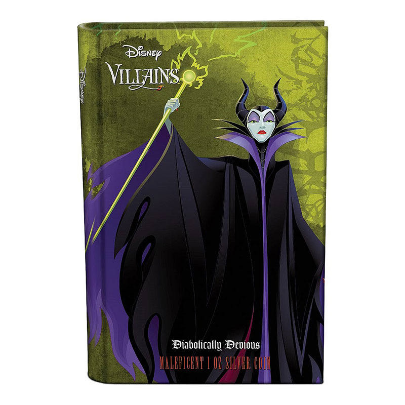 2018 Niue $2 Disney Villains: Maleficent 1 oz Fine Silver Coin  coin collectible - Main Image 3