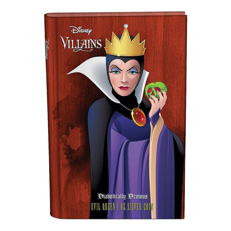 2018 Niue $2 Disney Villains: Evil Queen 1 oz Fine Silver Coin  coin collectible - Main Image 3