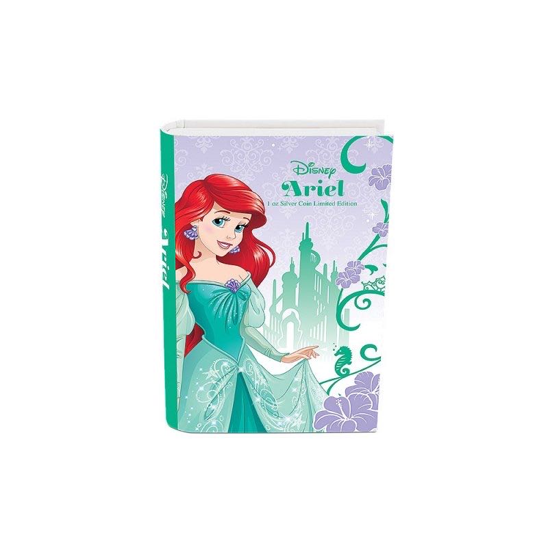 2015 Niue $2 Disney Princess: Ariel - 1 oz Fine Silver Coin  coin collectible - Main Image 3