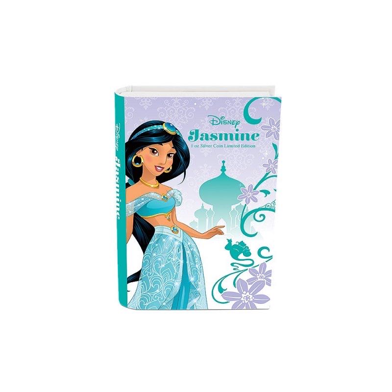 2015 Niue $2 Disney Princess: Jasmine - 1 oz Fine Silver Coin  coin collectible - Main Image 3