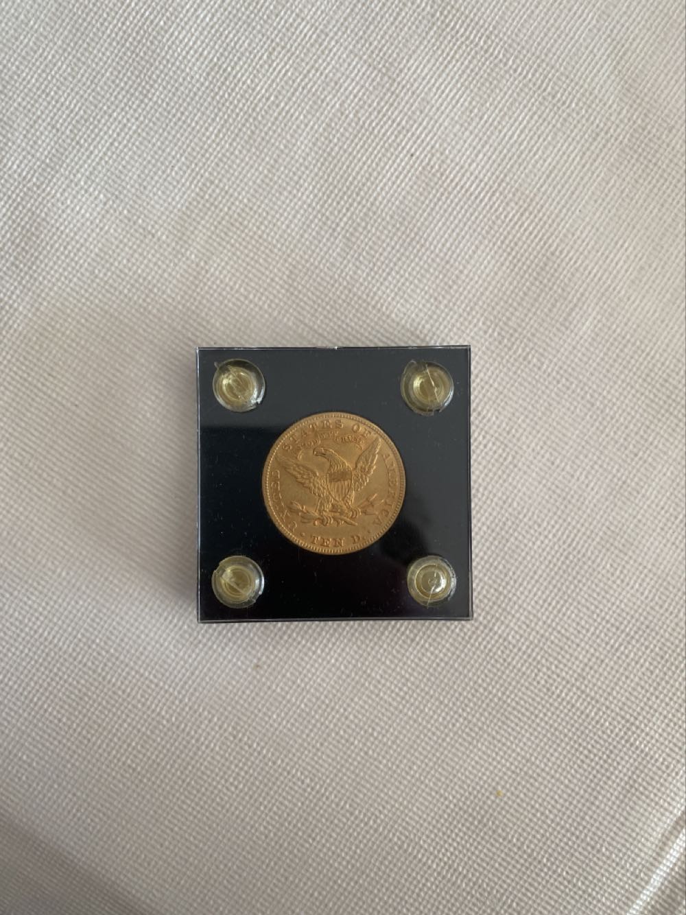 1882 $10 Gold  coin collectible - Main Image 2