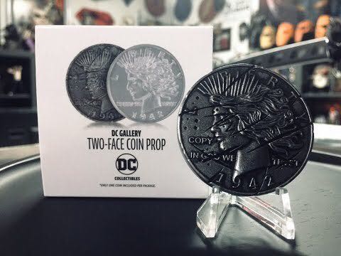 Two-Face Coin Prop  coin collectible [Barcode 761941353074] - Main Image 3