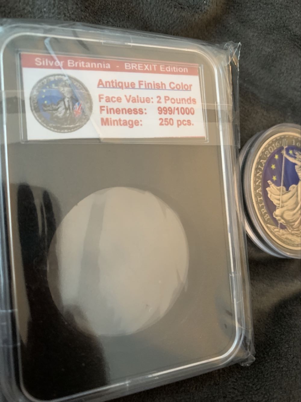 Britannia £2 Silver Bullion (2016)  coin collectible - Main Image 3