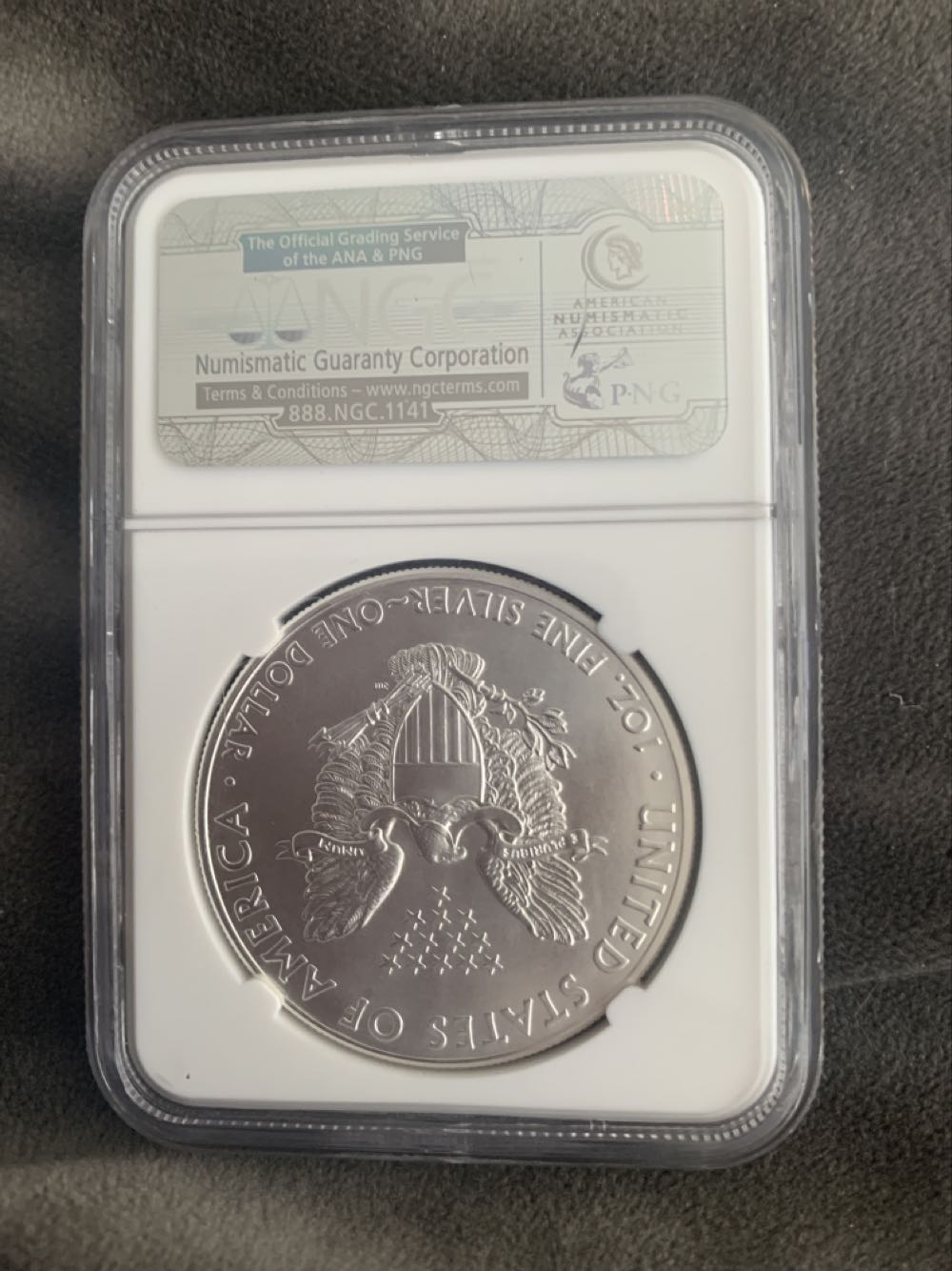 Eagle 2013 Early Release MS70  coin collectible [Barcode 71058170003694271478] - Main Image 2